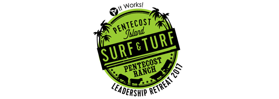 It Works! Surf and Turf Logo