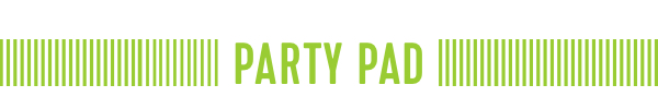 Party Pad Banner