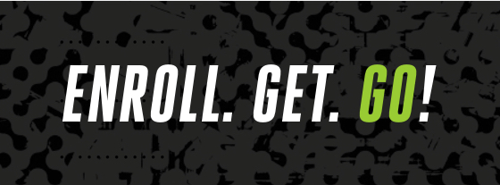 Enroll, Get, Go Banner