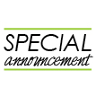 Special Announcement