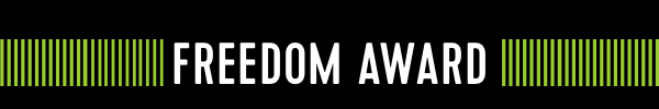 Freedom Award Banner