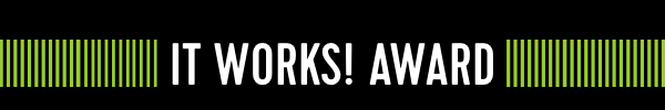 It Works! Award Banner